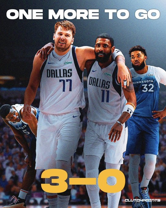 期待横扫！赛后独行侠球迷们高喊“Mavs in four”